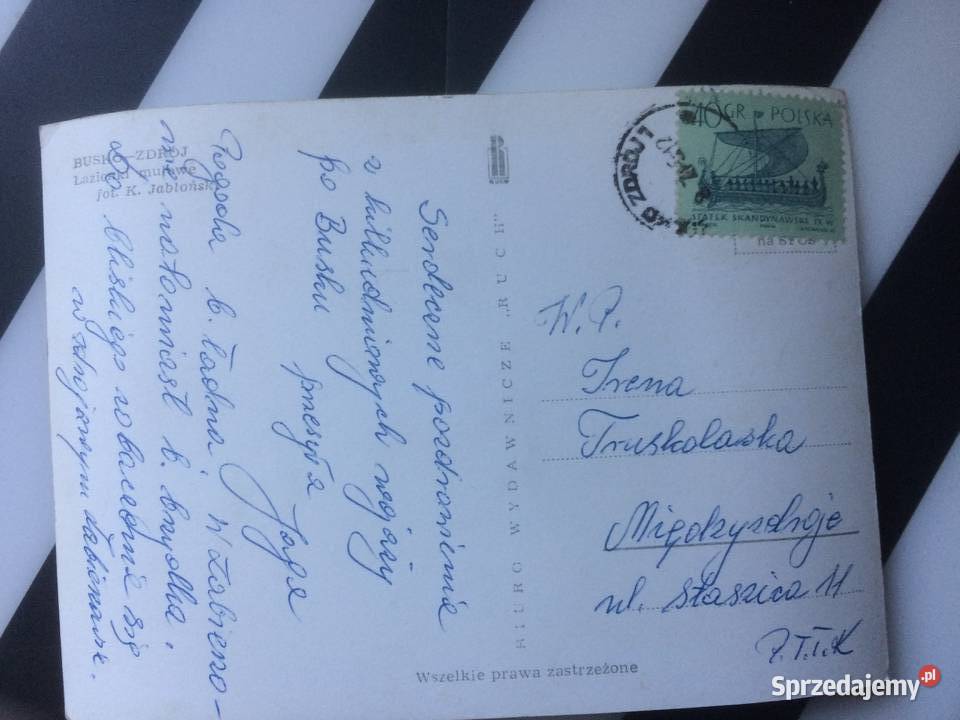 1123 Widokówka Busko Zdrój Szczecin