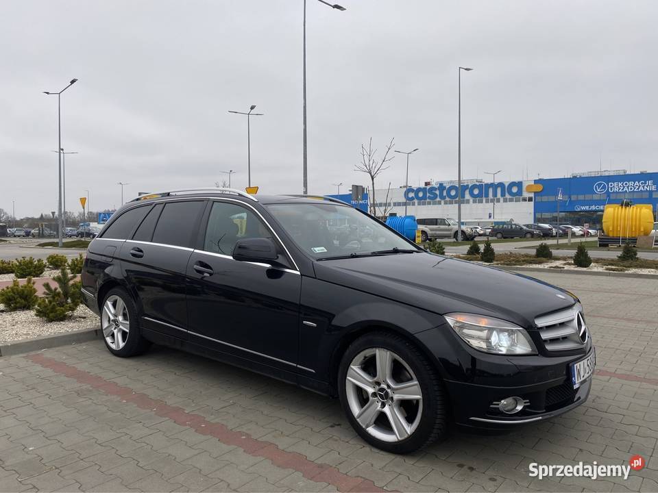 Mercedes klasa C W204 Avantgarde 22 CDI 170 welurowa tapicerka Siedlce