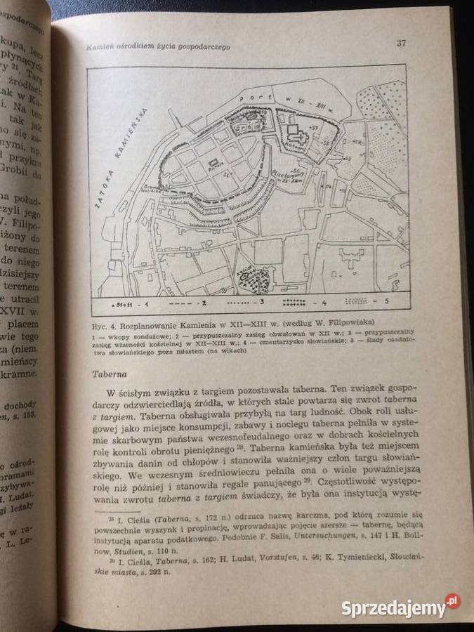 2833 Kamień Pomorski W XII i XIII Wieku Antykwariat zachodniopomorskie Szczecin