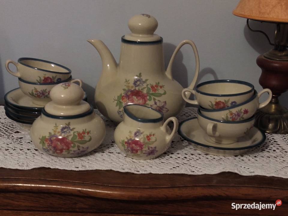 Zestaw śniadaniowy Saba Chodzież Porcelana i szkło Radom sprzedam