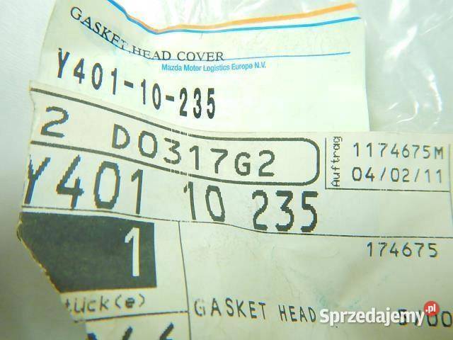 USZCZELKA GŁOWICY CYLINDRÓW MAZDA 2 FORD FIESTA