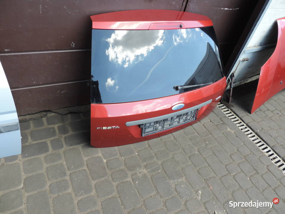 FORD FIESTA MK6 FL KLAPA BAGAŻNIKA 5D KOLOR T5 małopolskie Nowy Sącz