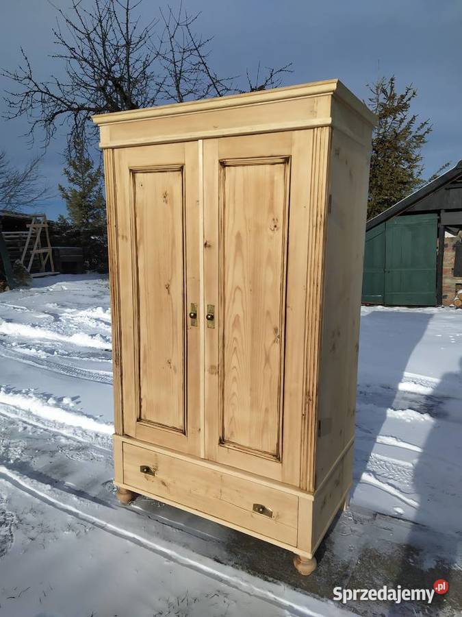 komoda antyczna zabytkowa drewniana antyki Lubrza