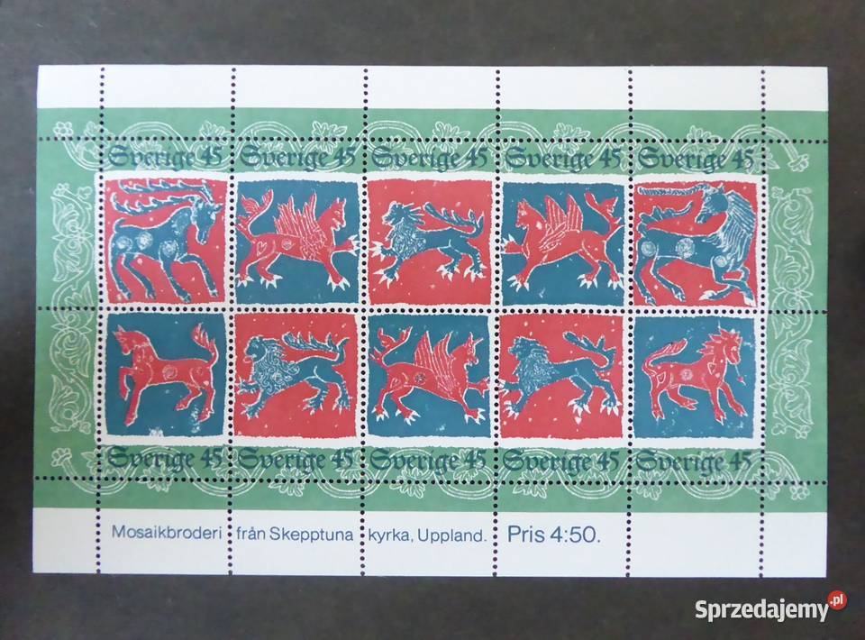 Znaczki Szwecja Boże Narodzenie 1974 Mi876885 Warszawa sprzedam