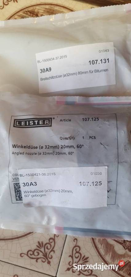 Leister dysza koncowka Triac S Jastrzębie-Zdrój