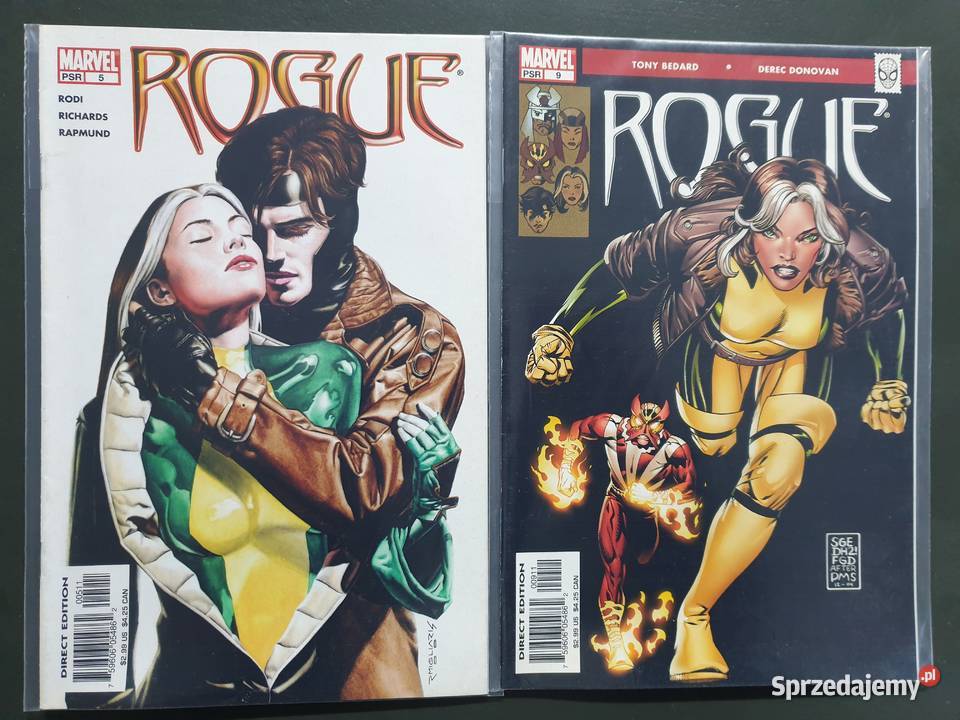 Rogue 2 oryginalne komiksy Marvel USA Gdynia sprzedam