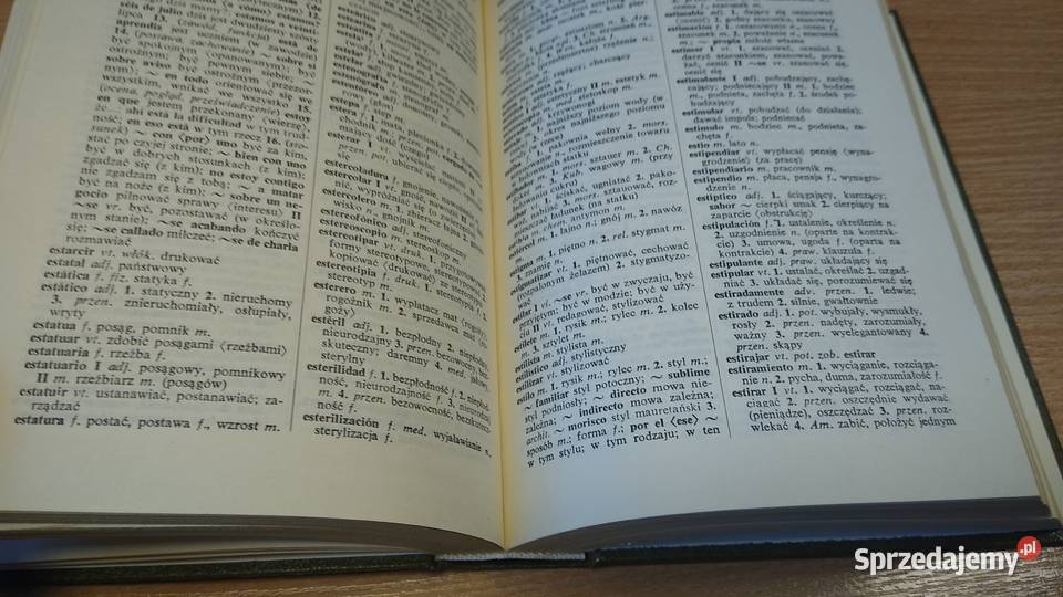 Podręczny słownik hiszpańskopolski Stanisław Gdańsk