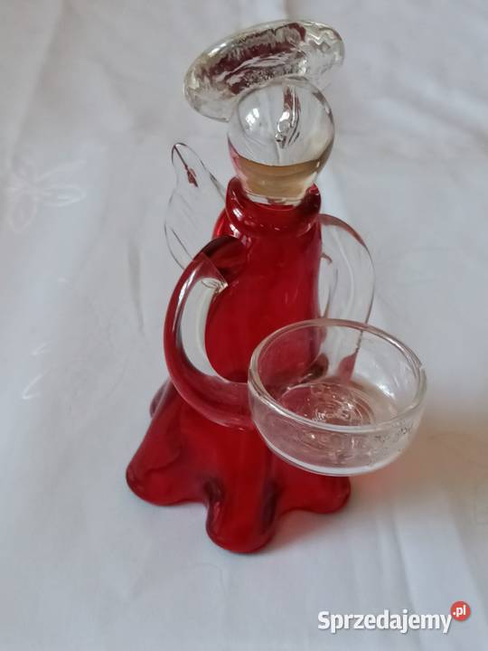 rubinowy aniołek