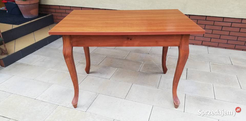 Stół prostokątny kuchenny salonowy stolik gięte Sulbiny