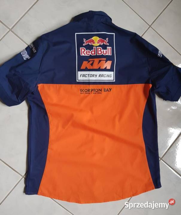 męska sportowa bluza koszula RED BULL quad Kielce