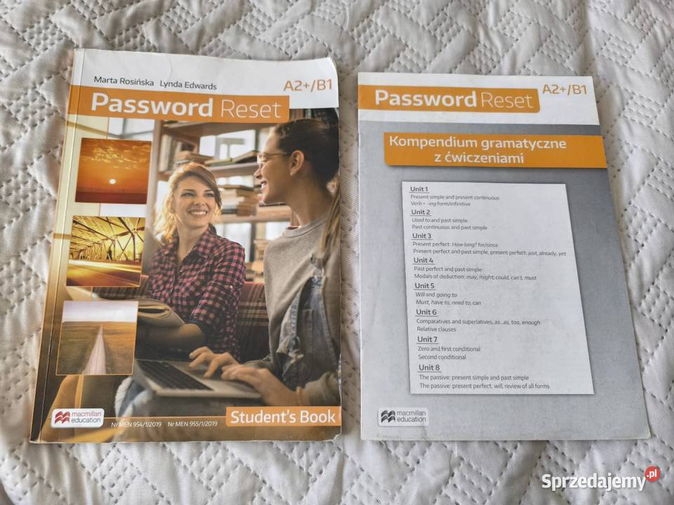 NOWE Password Reset A2B1 Students Book i Biała Podlaska