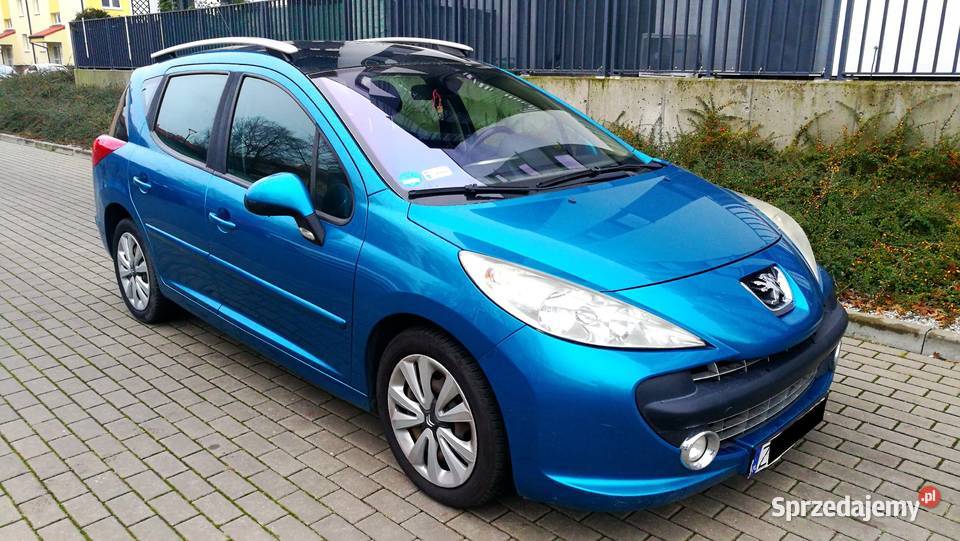Peugeot 207 SW Kombi 16 HDI Podgrz nieuszkodzony Szczecin sprzedam