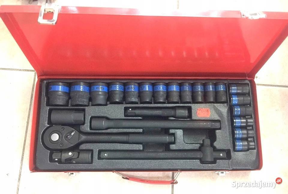 Zestaw kluczy nasadowych 25 el Katowice