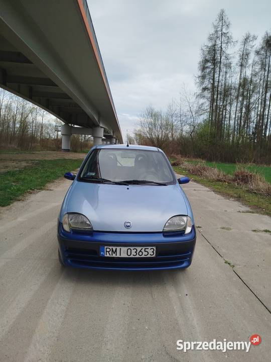 Fiat Seicento 11 2002 Ekonomiczny i zadbany nieuszkodzony Fiat Mielec sprzedam