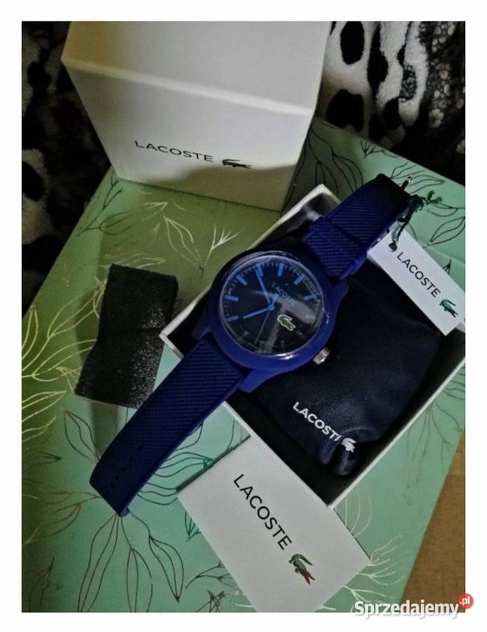 LACOSTE Zegarek NOWY z metką z folią tarcza i Leszno