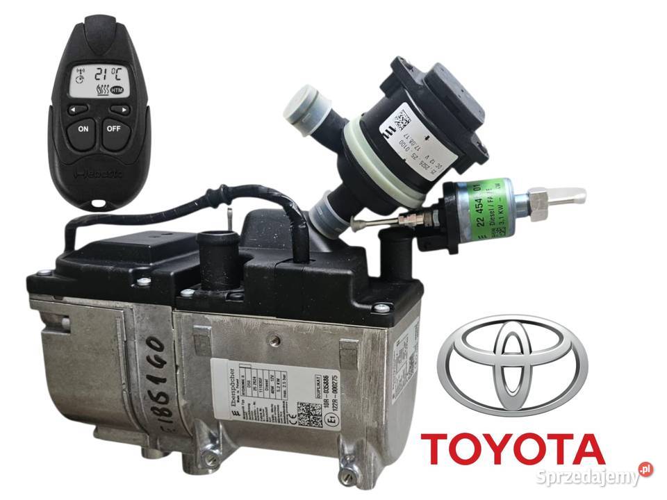 Webasto TOYOTA ogrzewanie postojowe MONTAŻ łódzkie Łódź