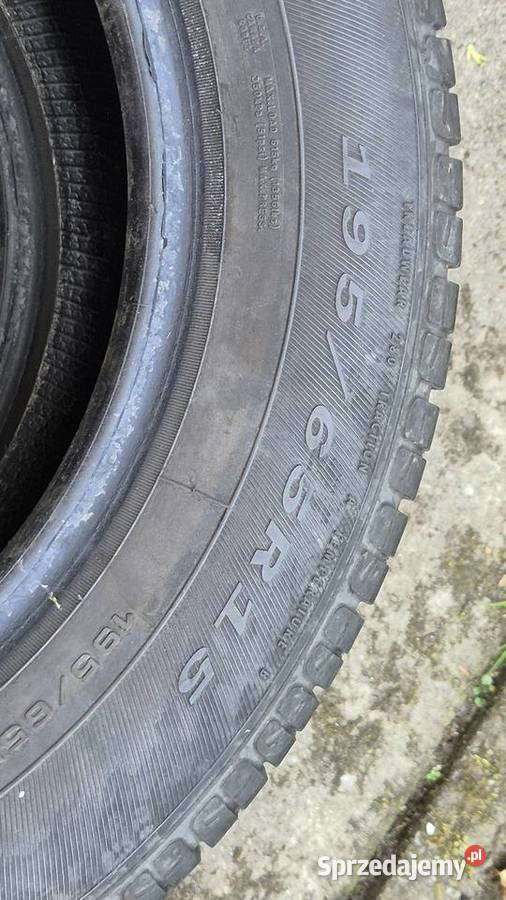4 opony letnie 19565 R15 15cale Bujaków