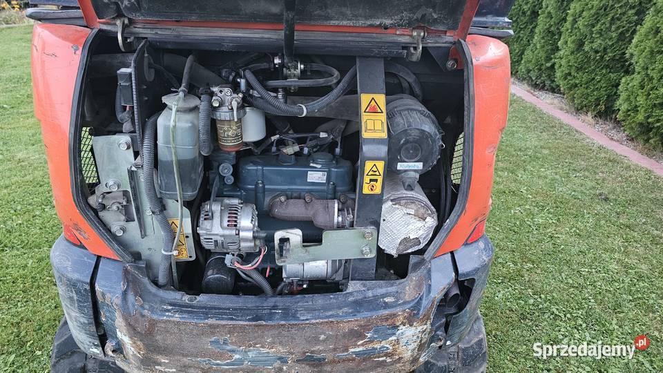 Minikoparka KUBOTA KX0194 Tenczyn