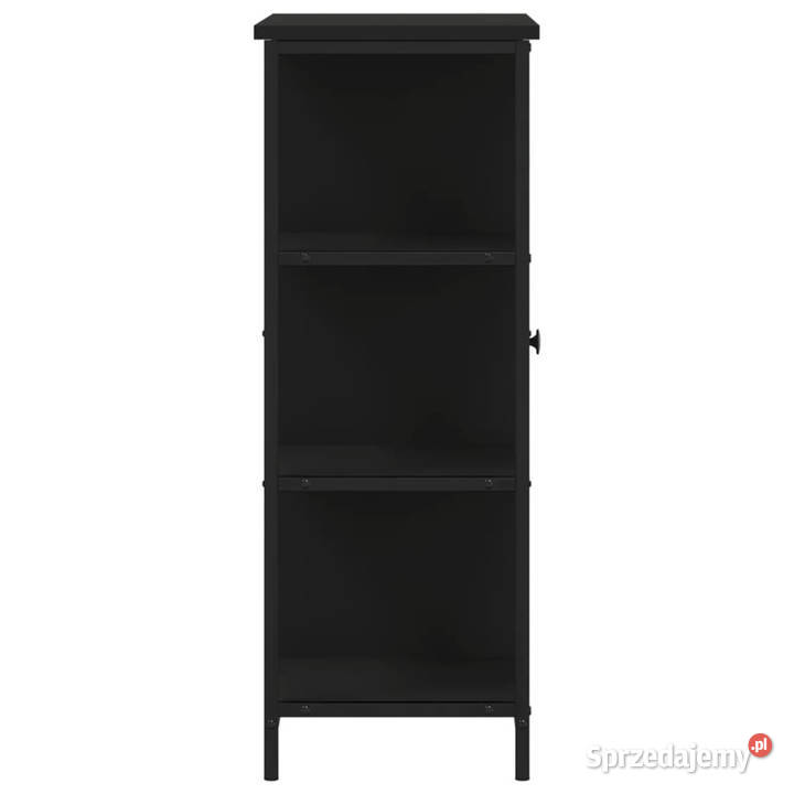 Szafka czarna 70x30x80 materiał drewnopochodny Warszawa