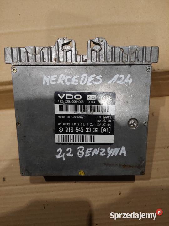 MERCEDES 22 komputer sterownik 0165453332 Kielce