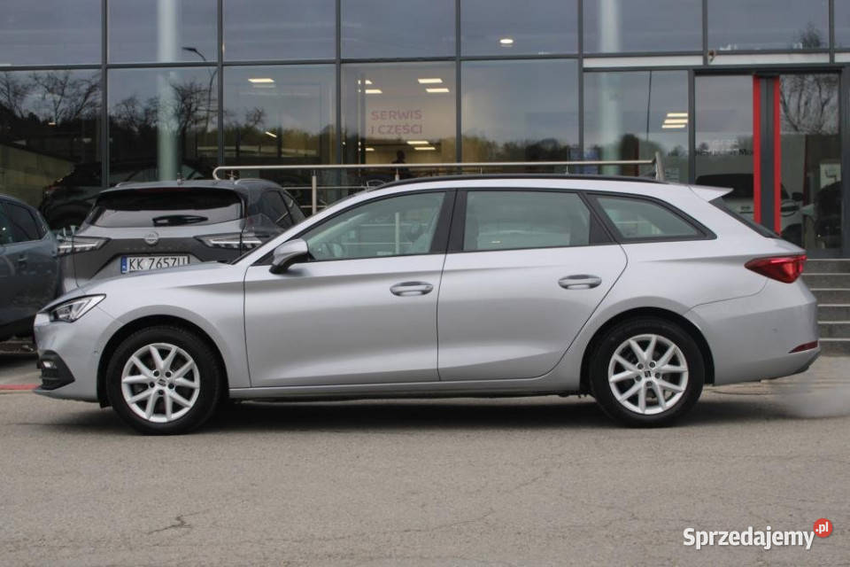 SEAT Leon 2022r LED Carplay Kamera Tempomat FV23 1968cm3 małopolskie Kraków