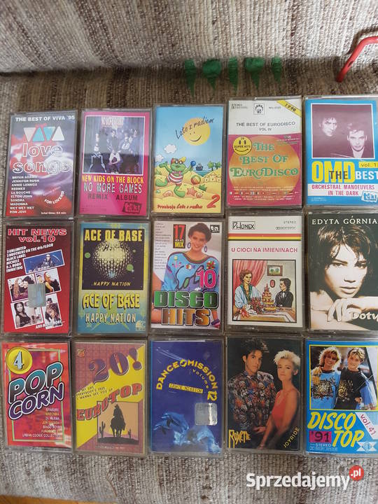 Zestaw 120 kaset magnetofonowych różni wykonawcy małopolskie Kraków