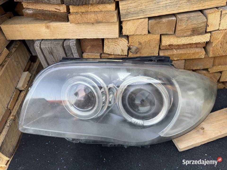 lampa przód bmw e87 e81 mazowieckie Niedarczów Górny-Kolonia