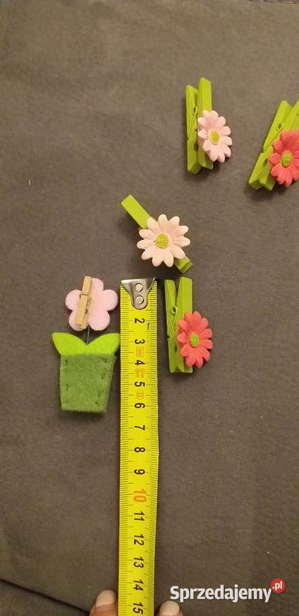 Klamerki ozdobne odcienie zieleni Dekoracje i ozdoby mazowieckie Legionowo