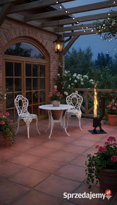 OGRZEWACZ TARASOWY na pellet ogniowa pochodnia Gierałtowice