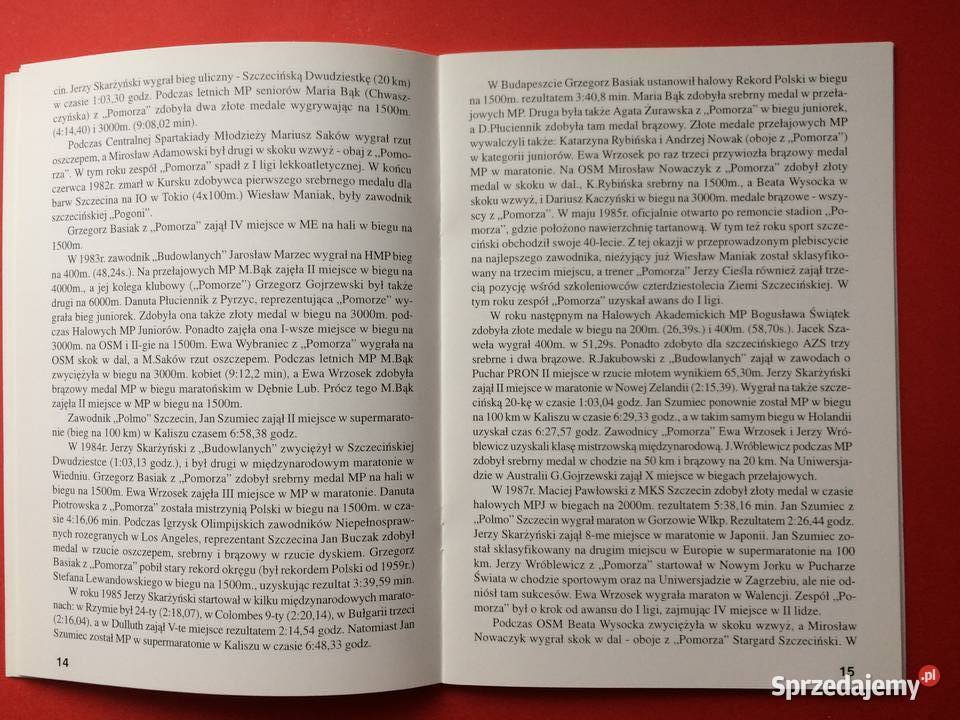 390 Lekkoatletyka na Pomorzu Szczecińskim zachodniopomorskie Szczecin