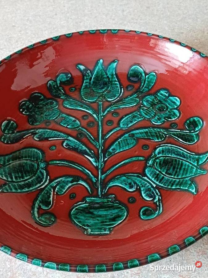 vintage talerzna ścianę Porcelana i szkło Nowy Targ sprzedam