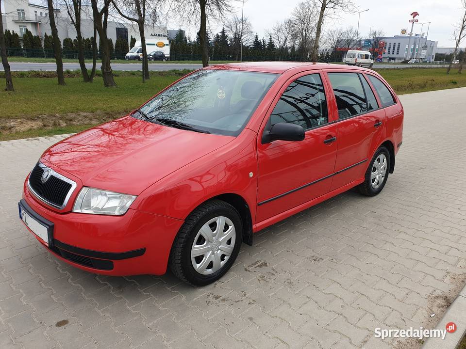koda Fabia 12 BenzynaLPG 2003 Kombi Klima manualna Poznań