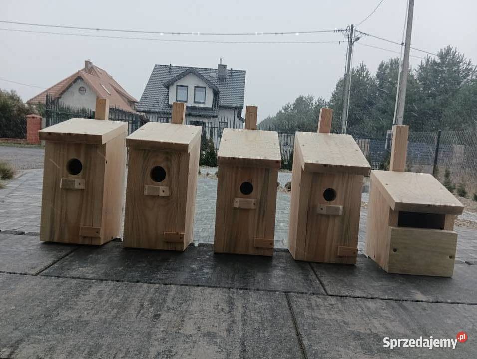 BUDKA LĘGOWA KARMNIK PTAKÓW ZESTAW promocja mazowieckie Sucha