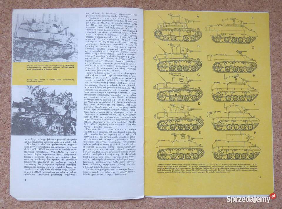 Gawrych Czołg lekki Stuart