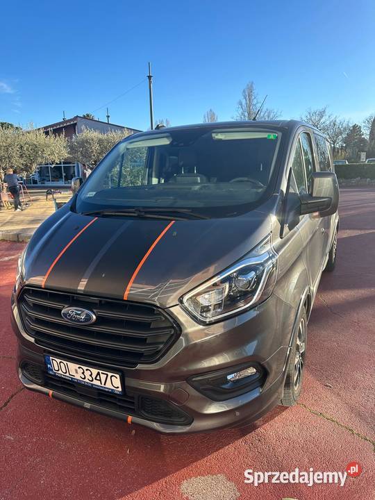 Ford Transit Custo Sport -- brygadówka z zabudową Bott -- szuflady i regał