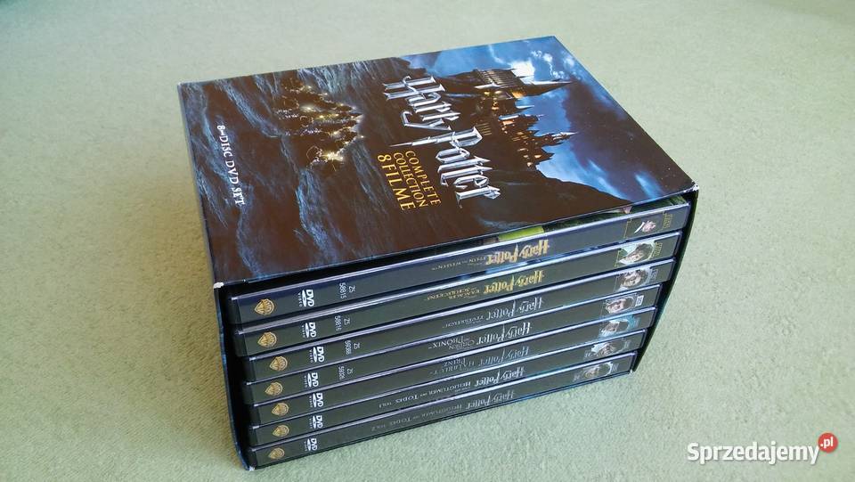 Harry Potter pakiet 7 filmów na dvd 3 i więcej mazowieckie Warszawa sprzedam