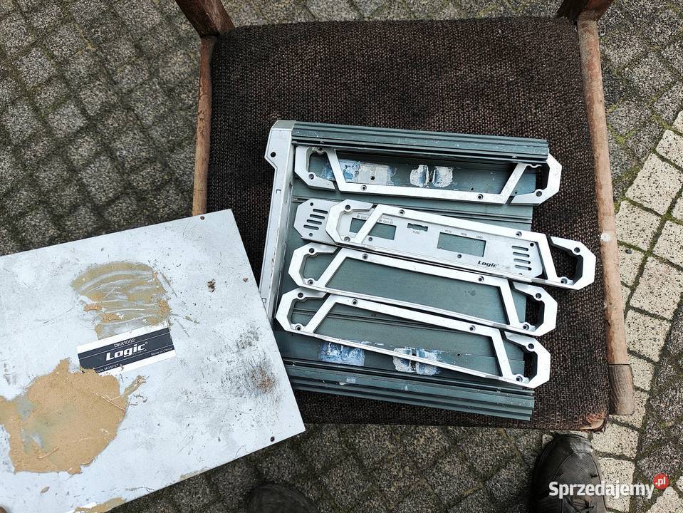 Obudowa wzmacniacza samochodowego 2 kanały Logic Wzmacniacze Niegowonice