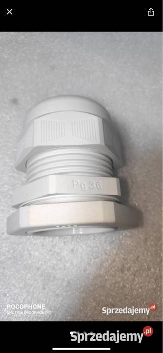 Dławnica kablowa poliamidowa PG36 OBO szary śląskie Gliwice