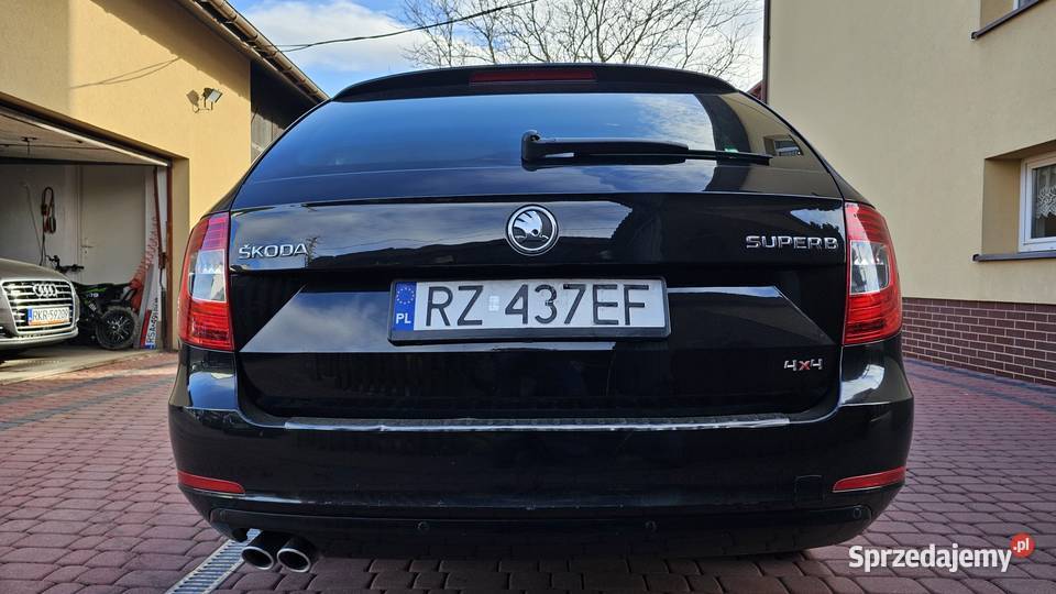 Skoda Superb II 20 2014r TDI 170 4x4 DSG 537000km Motoryzacja Zarszyn
