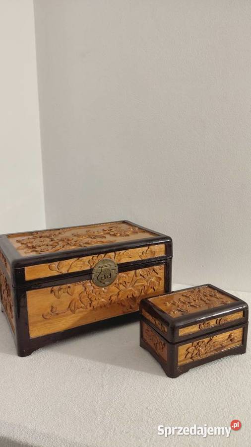 pudełko skrzynka szkatułka na biżuterię Krzykawa