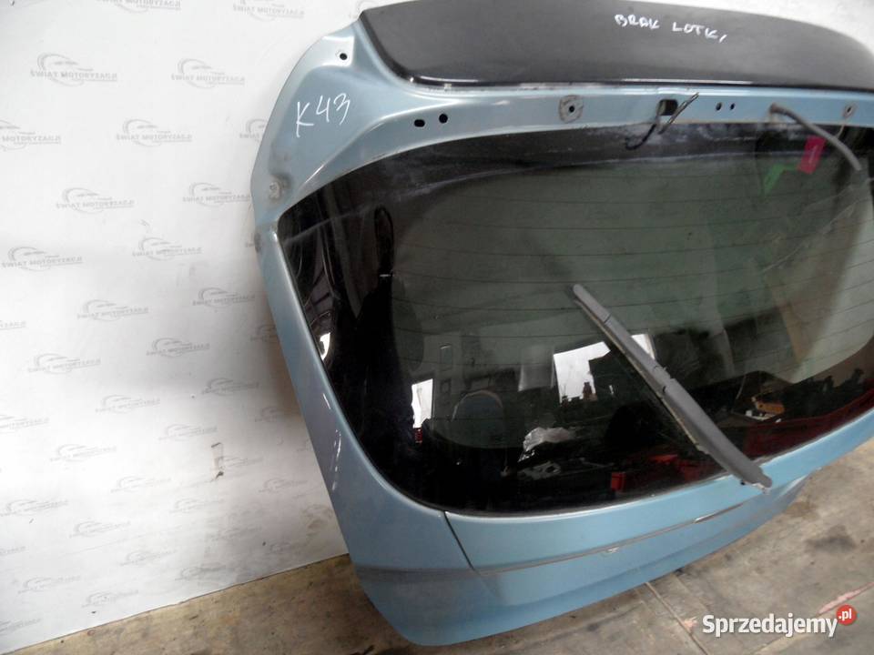 FORD FIESTA MK7 VII 09r klapa tył Klapy bagażnika