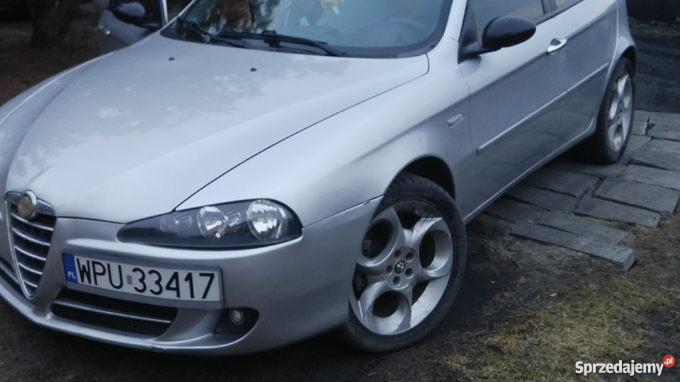 Pionie Alfa 147 fl 2007 r 19 JTDm ASR (kontrola trakcji) mazowieckie Pułtusk