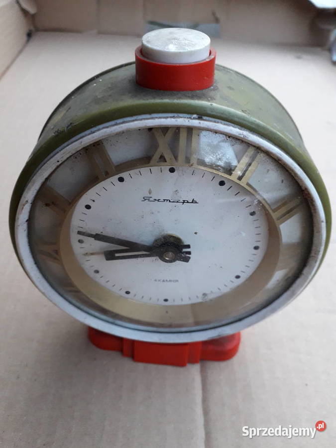 Budzik jantar zmilitaryzowany mazowieckie