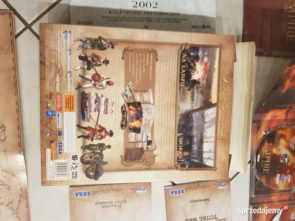 Empire total war wersja pudełkowa box edycja Kielce