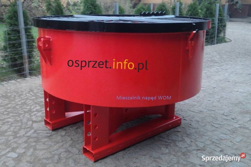 Mieszalnik do betonu WOM 1000L bębnowa Katowice