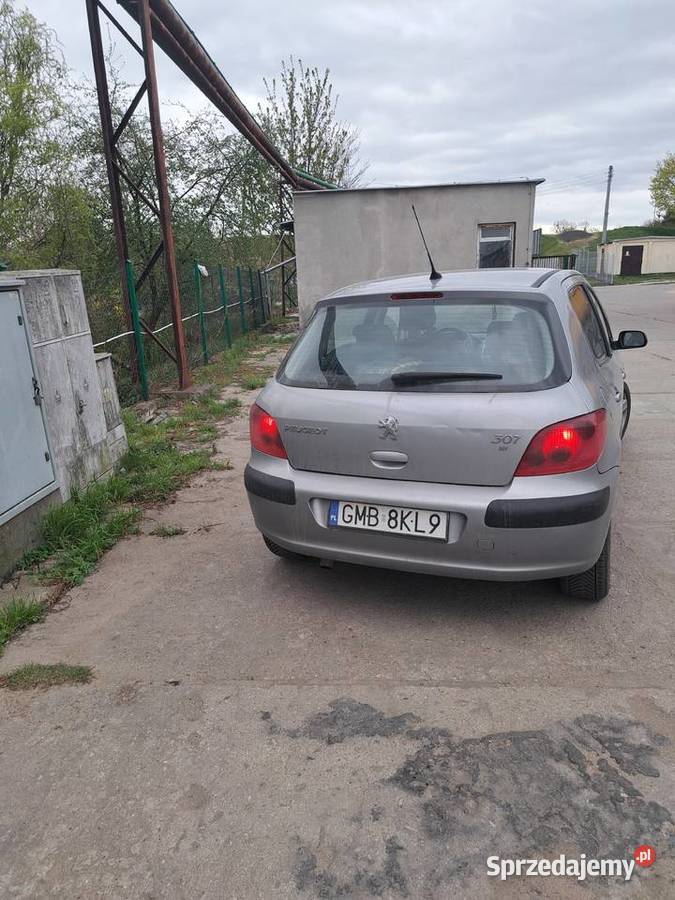 Peugeot 307 20 HDI 2002r pomorskie Kończewice sprzedam