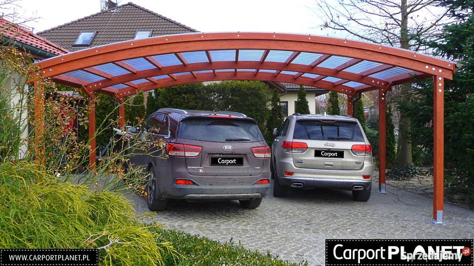 Wiata na samochód wiata garażowa wiata Remont i budowa Remont i budowa Szczecin