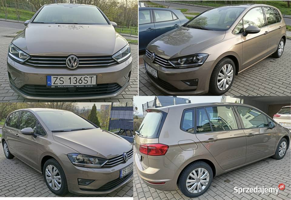 VW Golf Sportsvan 20 TDI 2016 nieuszkodzony Szczecin