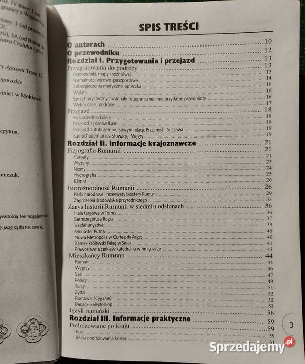 Rumunia Mozaika w żywych kolorach Bezdroża Mapy i przewodniki małopolskie Kraków sprzedam