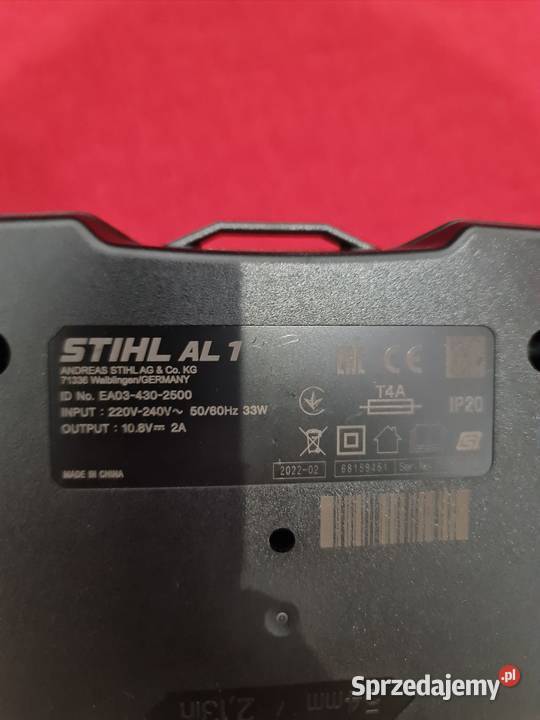 ŁADOWARKA STIHL DO SYSTEMU AKUMULATORÓW AS GTA Pozostałe wielkopolskie Wolsztyn sprzedam